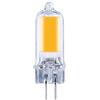 KYPSZQPSH Lampadina LED G4 COB dimmerabile 3W 4W 6W 8W AC DC 12V Vetro(10 Pezzi, WARM WHITE_G4 12V 8W)
