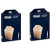 DE'LONGHI 2 Sacchi per Aspirapolvere Originali, Carta, Compatibili con Aspirapolvere, XLF1300, XLD13, XL130, 5519210151