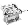 Marcato Macchina per la Pasta Atlas 150, Macchina per Lasagne, Fettuccine, Tagliolini, Argento, Acciaio Cromato,Compatibile con 11 Formati Extra, Linea Design, Premium.