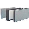 EasyByMall Robusta scatola filtro a 3 strati con filtri HEPA avanzati e carbone attivo (150 mm)