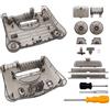 NORMICHIC N64 Custodia protettiva di ricambio per console di gioco Nintendo 64, custodia traslucida, accessori per giochi (nero trasparente)