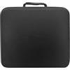 Generico Custodia rigida per console PS5 Pro Borsa di immagazzinaggio Organizzatore Custodia Crossbody Borsa Zaino Protettivo Borsa Grande Capacità Borsa Tracolla (Nero)
