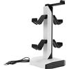Riuulity Controller di Gioco RGB e Supporto per Cuffie con di Illuminazione RGB per lo Studio Domestico, Progettato per Eliminare il Disordine e Migliorare L'atmosfera di Gioco