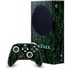 Head Case Designs Licenza Ufficiale The Matrix Codici Arte Chiave Pacchetto Console Da Gioco Wrap E Pelle Per Controller Compatibile con Xbox Series S Console & Controller Bundle