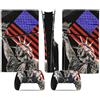 LNMLRBXEXZ Compatibile Con Adesivi Skin Per PS5 Slim Skin Disc Edition & Digital Console E Controller Vinyl Cover Skins Wraps Resistente Ai Graffi, Compatibile Con 26510 Avvolgimento(Disc Version)