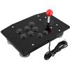 ciciglow Joystick di Gioco Rocker, Controller di Gioco, Pulsanti di Tipo Scheda 3D, con Scheda Ignifuga, Controller di Gioco a 8 Pulsanti, per PC Fight Stick
