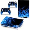 LNMLRBXEXZ Adesivo Skin Decal Skin Per PS 5 Disk Edition Console 2 Controller Vinile Cover Wraps Per PS5 Disc Version 26205 Decalcomania Per Cover