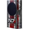 Head Case Designs Licenza Ufficiale EA Bioware Mass Effect N7 Logo Stressato Grafiche Console Da Gioco Wrap Compatibile con Xbox Series S Console
