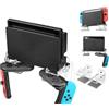 Generico Staffa di montaggio a parete console e controller per Switch 2, kit di mensole per il montaggio a parete con accessori per il supporto del controller
