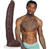 Doc Johnson Damion Dayski Realistic ULTRASKYN Dildo 12"/30cm Chocolate