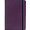 Fabriano Ecoqua Plus - Taccuino rilegato in tessuto, 14,7 x 21,3 cm, formato A5, a puntini, colore: vino