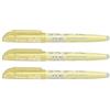 Pilot, Frixion Light, set di 3 penne a sfera, colore: giallo pastello