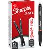 Sharpie S-Gel | Penne gel | Punta media (0,7 mm) | Inchiostro rosso | Confezione da 12