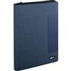 NIJI ITALIANA Portablocco Bicolore A4, Blu