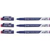 PILOT Set di 3 penne in feltro Fineliner FRIXION cancellabili, colore: Rosso