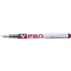 Pilot Vpen, penna stilografica usa e getta, colore nero 12 Red