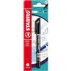 STABILO SENSOR F - Fineliner con punta ammortizzata - Tratto Fine (0,3 mm) - Pack da 1 - Nero