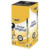 BIC, 8127951 Confezione da 50 penne a sfera Cristal Original, punta media (1,0 mm), inchiostro nero