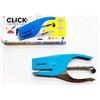 Colourbook Cucitrice a Pinza Fluo Click - Punti 6/4 Universale Moderno