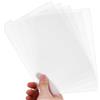 Healeved Divisori Per Quaderni A5 in Pvc Trasparente, Linguette Per Raccoglitori Rigidi, Separatori Rimovibili Per Agende, Ufficio e Uso Professionale