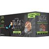 DOGSWELL Tiki Cat After Dark, confezione assortita, ingredienti ad alto contenuto proteico e 100% non OGM, cibo umido per gatti adulti, lattine da 79,4 g (confezione da 12)