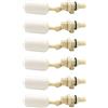 Daconovo 6 Pack Galleggiante Valvola per Abbeveratoio Automatico Ciotola Bovini Capra Pecora Maiale Cane Cane Auge Forniture Agricole