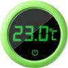 DONGKER Termometro Acquario Digitale,Sensore Temperatura Acquario Adesivo con Display LCD per Terrari Rettili Acquario