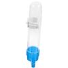 GANAZONO bevitore di uccelli criceto bird feeder schizzi di gabbia per uccelli acqua degli NO Quaglia distributore di acqua per contenitore per l'acqua plastica Sky-blue GANAZONO
