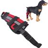 HERCHR Tutore per Zampe Posteriori per Cani, Involucri per Articolazioni Traspiranti per Gambe Protezione per Ginocchiere per il Recupero da Interventi Chirurgici per Animali Domestici (S)