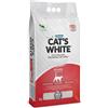 Cat's White Lettiera Agglomerante per Gatti Lettiera Cattura Odore per Gatti e Gattini 5 L