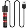 DONGKER Riscaldatore Acquario Piccolo, 5W/10W/20W USB Riscaldamento Sommergibile per Acquari con Temperatura costante 78 ℉ (26 ℃) e Protezione da Surriscaldamento per Serbatoi da 1-2 Galloni
