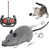 Bebester Ratto Telecomandato - Mouse Gigante Realistico Con Telecomando Senza Fili per Scherzi, Halloween, Natale, Compleanno - Giocattolo Divertente per Cani e Gatti