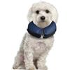 Karlie 513237 Collare Gonfiabile per Cani, 33X33X10Cm, M, Blu