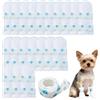 ACKKOR 20 Calzini USA e Getta per Cani | Protezione Zampe Anti-Leccata | Stivaletti Impermeabili per Zampe Ferite | Bendaggi per Interno ed Esterno (S(3-8 kg))