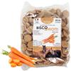 MY SELLERIA ON LINE WWW.MYSELLERIA.IT BISCOGHIOTTI BISCOTTI ARTIGIANALI ALLA CAROTA PER CAVALLI 1 KG Made in Italy