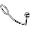 ModexO Plug anale Dia 40mm 45mm 50mm metallo maschio palline anali butt plug gancio con anello del rubinetto del pene acciaio inossidabile giocattolo adulto del sesso uomo