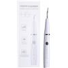 HG AESTHETICS Pulitore Denti ad Ultrasuoni - Smacchiatore Placca Dentale con Luce LED - Pulitore Elettrico per Denti Domestico con Batteria Ricaricabile di Tipo C - JLY-03