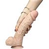 HIFFEY ḊīḷĐo Donne Rềắlistiçø Enorme 26 cm Grosso Lungo Donna Péņę Rềắlistiçø Morbido Sīlicønè con Věntôså per Donna Rềắlistiçø Áņàlë Péņę Rềắlistiçø Lèśbîcạ Ġãỷ