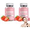 KJSAGFIUGF Glutathione Collagen Glow Gummies, Glutathione Collagen Glow, Glutathione Gummies, Korean Collagen Gummies for Women, Skin Care (2PCS)
