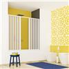 GEAPLAST Box Parete Sopravasca Soffietto Centrale 190 Cm In PVC