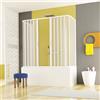GEAPLAST Box Sopravasca 3 Lati 70 x 160 x 70 Soffietto Apertura Centrale