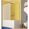 GEAPLAST Box Parete Sopravasca 70 x 160 Soffietto Apertura Laterale