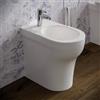 AZZURRA CERAMICHE Bidet a Terra Pratica Azzurra in Ceramica Bianca 54x35x43 cm Monoforo