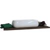 Lavabo lavandino bagno rettangolare da appoggio in ceramica bianca cm.62x42x16