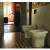 Sanitari bagno bidet a terra, Grace Globo, ceramica bianca