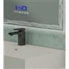 Specchiera specchio cm.90x90x2,8,con illuminazione Led e autoparlanti Bluetooth
