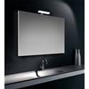 LAPROGETTO Specchio Filo Lucido con Lampada LED Cromata 90x60 cm
