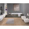 Sanitari bagno vaso wc water sospeso, senza coprivaso, Metropolitan Rak, ceramica bianca