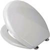 DMC SRL Copriwater Compatibile Globo Lei Bianco in Resina Termoindurente