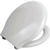Coprivaso copriwater sedile tavoletta wc resina termoindurente avvolgente, compatibile Jubilaeum Azzurra, colore bianco